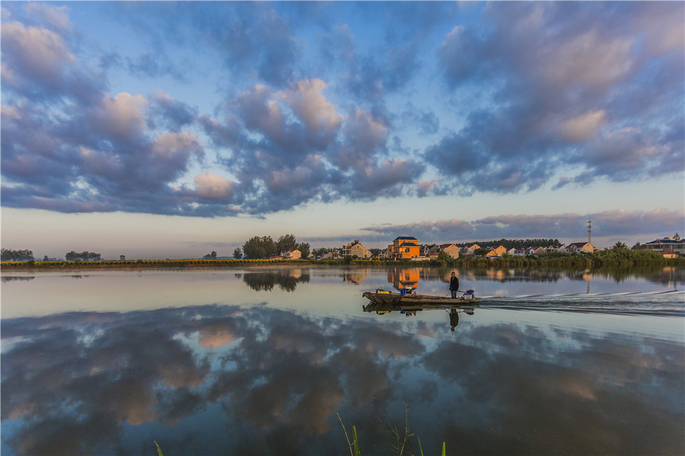 灌云县杨集镇唱响乡村旅游品牌:四季美景尽在潮河湾