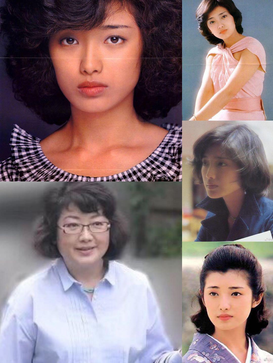 一代女神变大妈60岁的山口百惠发福臃肿与酷似她的巩俐差距大
