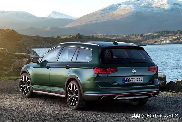 全新大众帕萨特alltrack实拍,白色内饰质感满分,这旅行车太帅