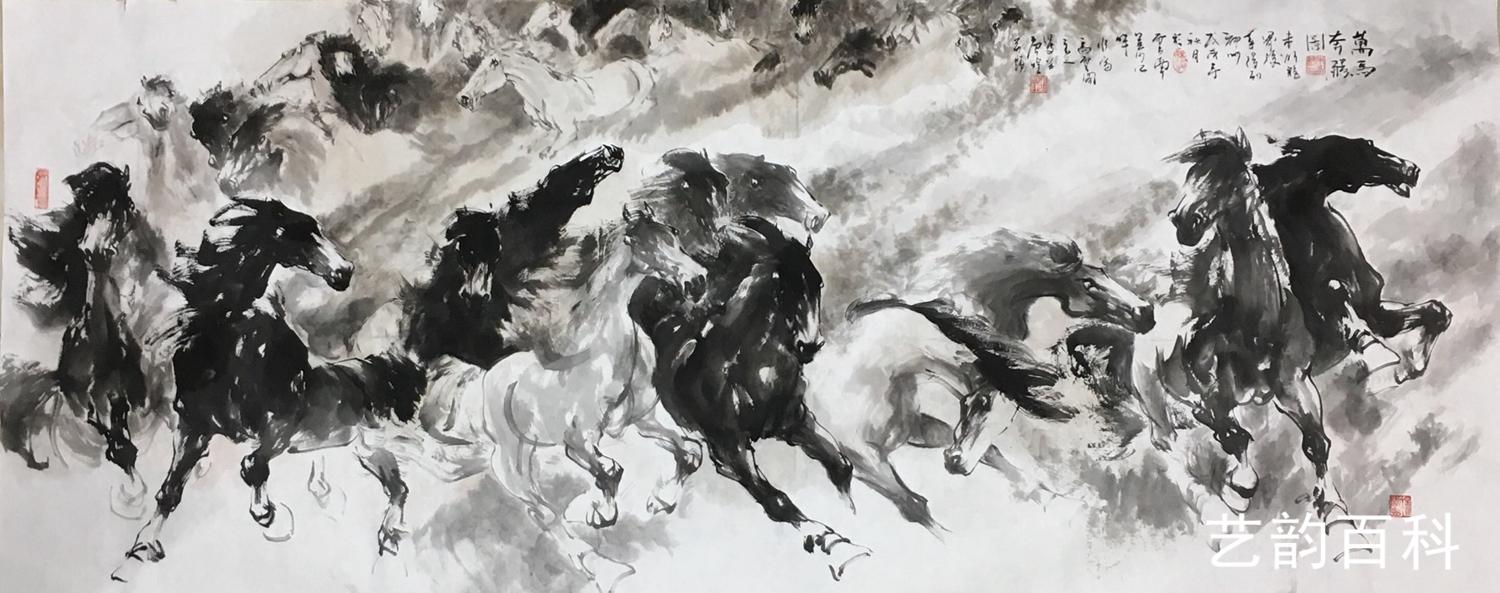 中国当代画马研究院艺委会委员唐煌艺韵百科推荐