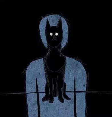 心中的抑郁就像只黑狗,一有机会就咬住我不放|抑郁症|黑狗|不动佛