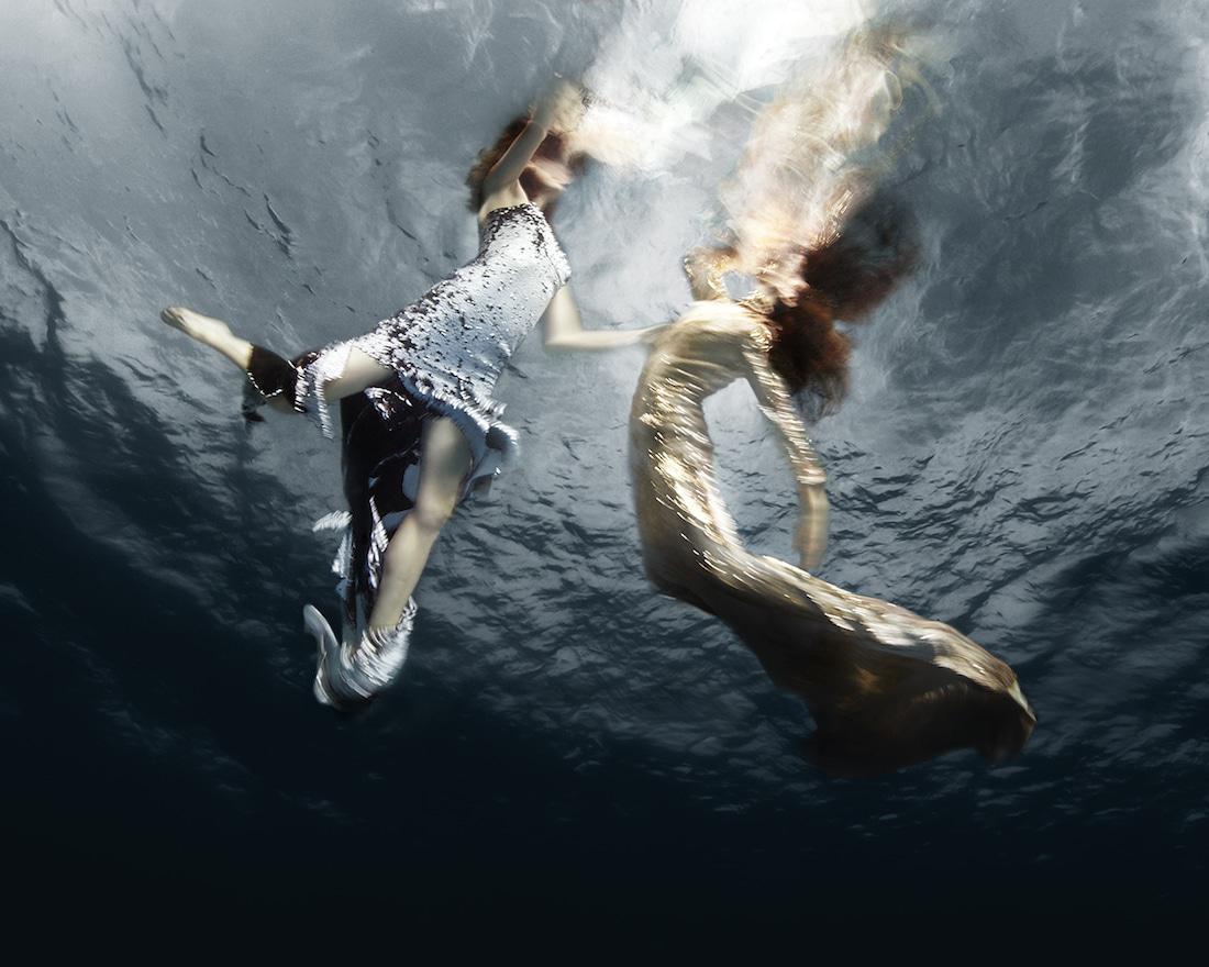 水下肖像摄影师和她所关注的精神健康