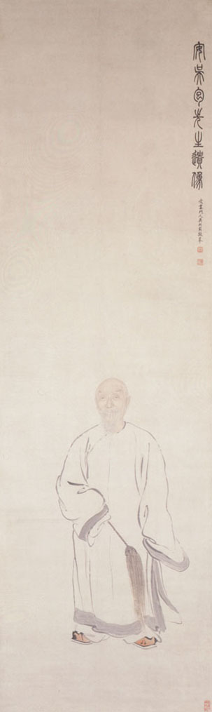 人访问了西川宁先生(中略)丈二和尚摸不清头脑的西川先生走到门口一看