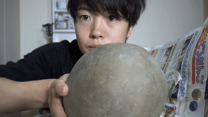 看到日本人这样玩泥巴我终于体会到了屎壳郎滚粪球的快乐