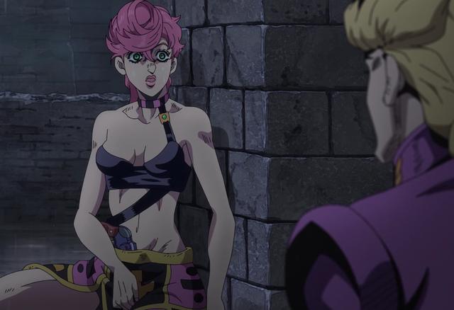 没错在这种能力下,特莉休,纳兰恰,米斯塔和乔鲁诺的精神是混乱对调的