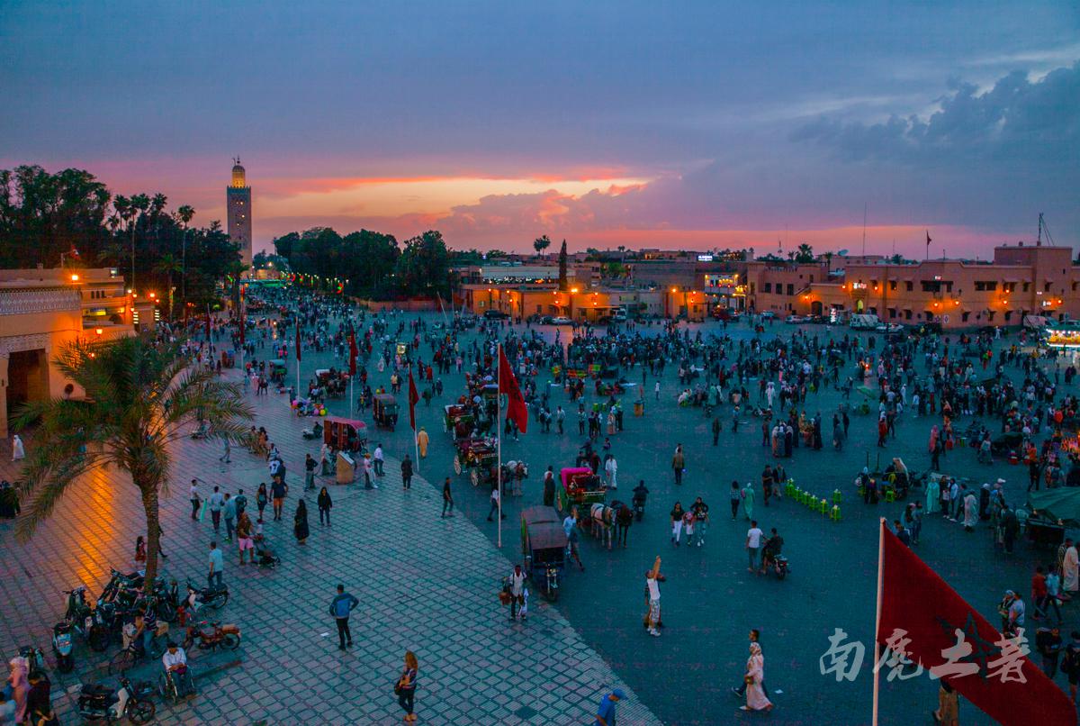 马拉喀什不眠广场图片