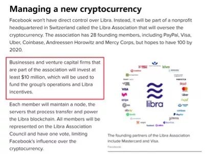 截图来自英国卫报对于Libra电子币的介绍