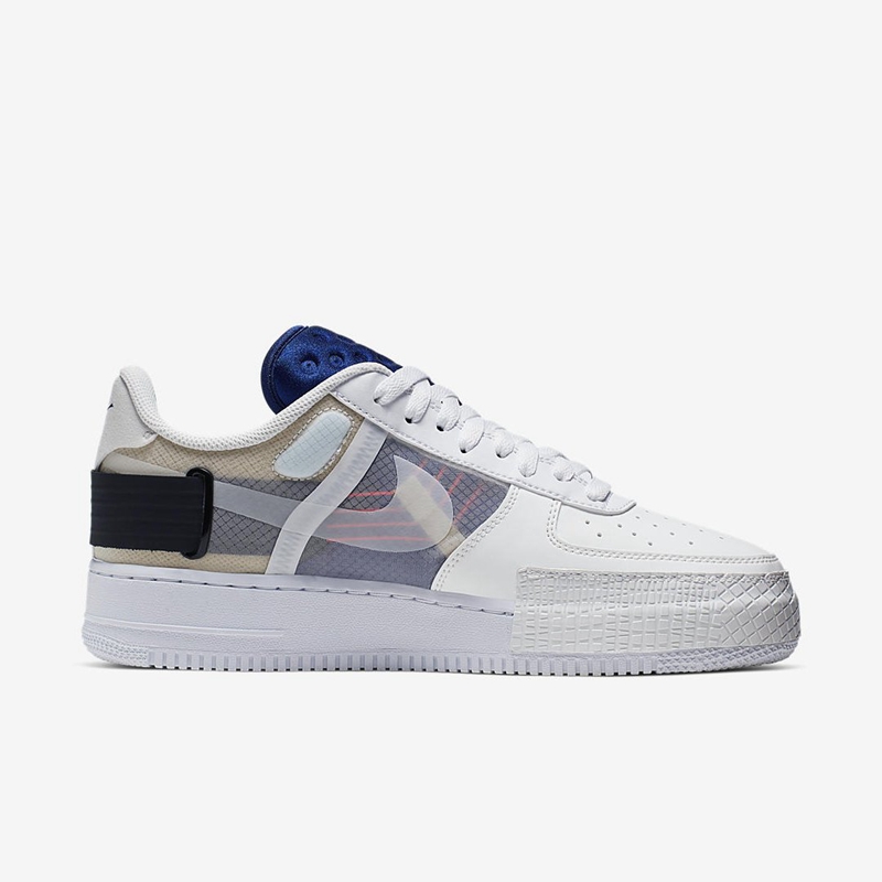 夸张解构设计!nike air force 1 low type 即将发售!