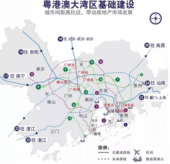 2月《粤港澳大湾区发展规划纲要》公布,明确了粤港澳大湾区当前和今后