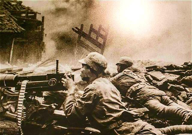 常德保卫战时,余程万是如何突围的?一位老兵写下了最残酷的一夜|笔架