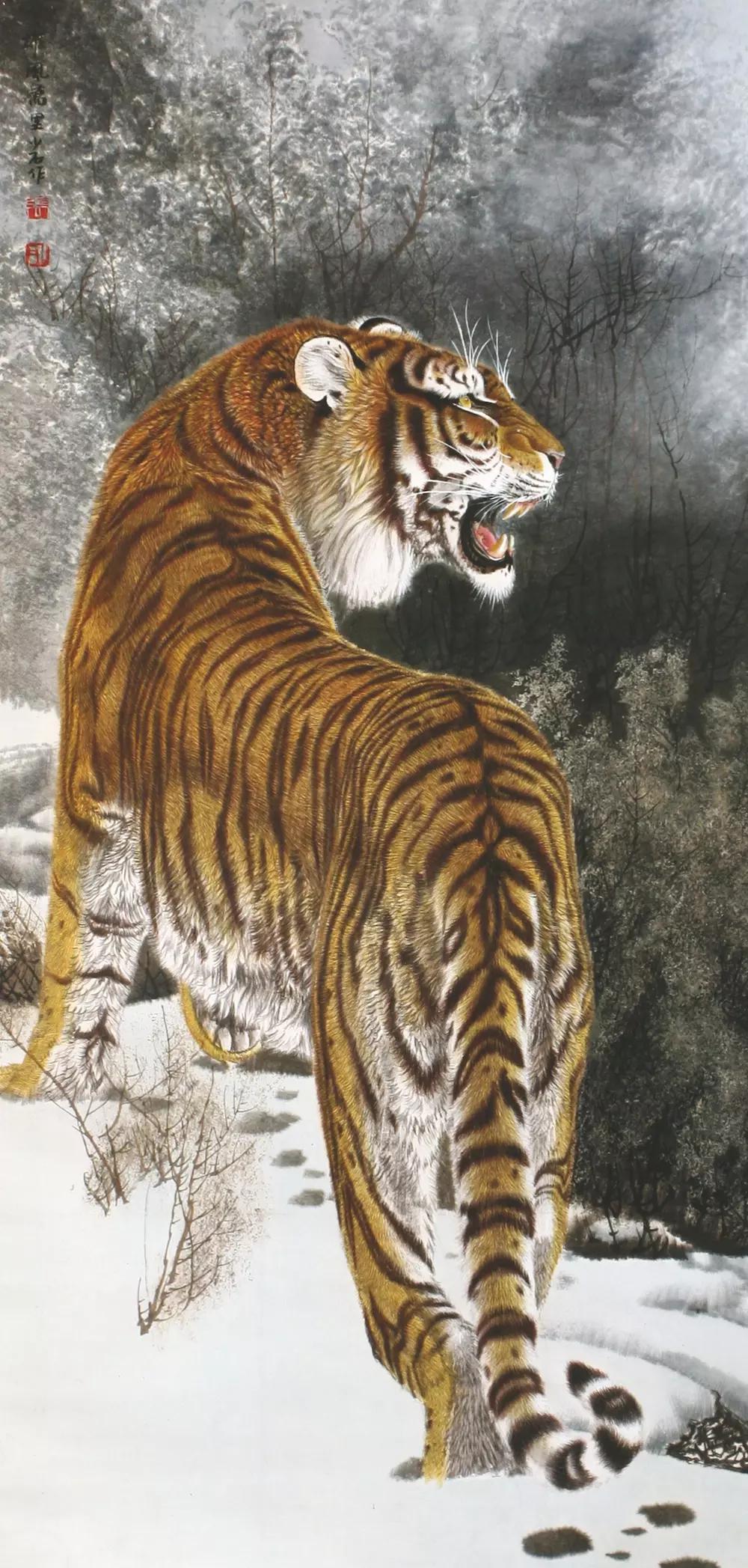 当代艺坛虎王张少石