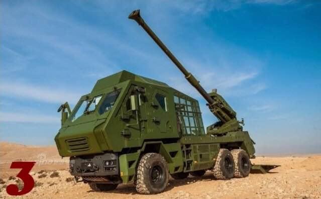 法国"凯撒"155mm自行榴弹炮,一度被看作是现代卡车炮的鼻祖