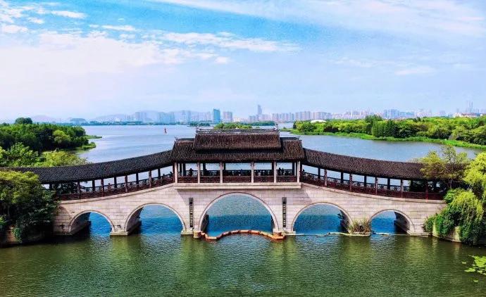 江南梅雨天,走遍无锡滨湖那些美丽的风雨廊桥