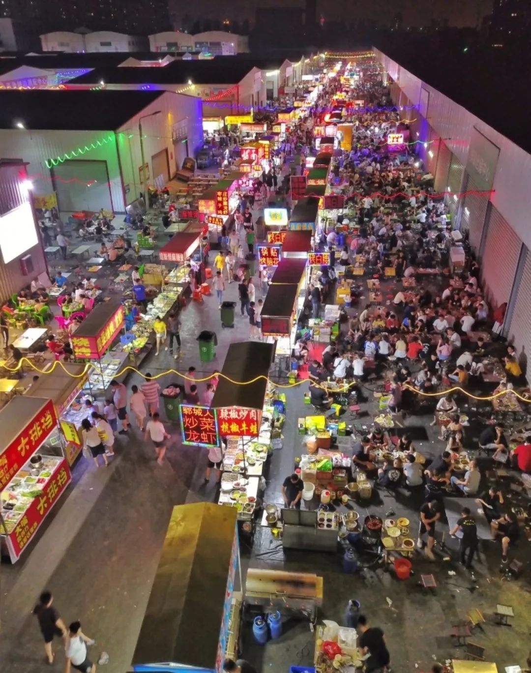 来了!济南最新版"夜市地图",具体位置,特色都在这里