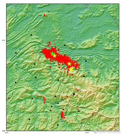 图片来自@四川省地震局