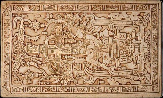 国王驾驶宇宙飞船这壁画内容令科学家怀疑玛雅人来自外星