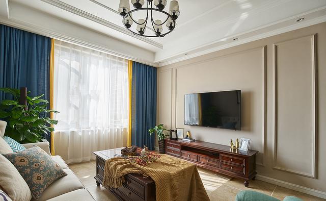 房子装修,9种电视背景墙设计方案,每一种都比大白墙好看