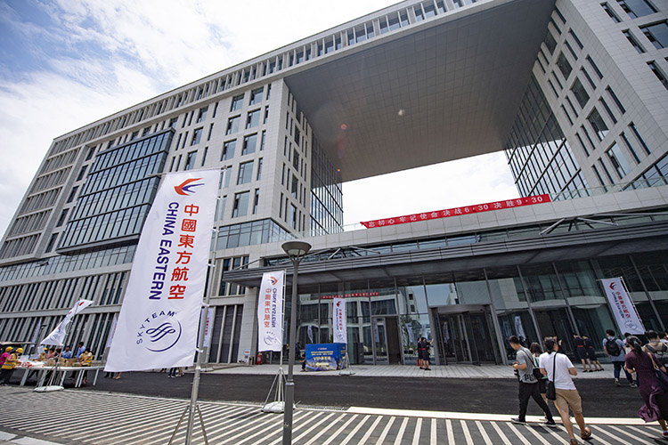 东航基地项目一阶段建设竣工,并全面进入运营启用冲刺阶段.