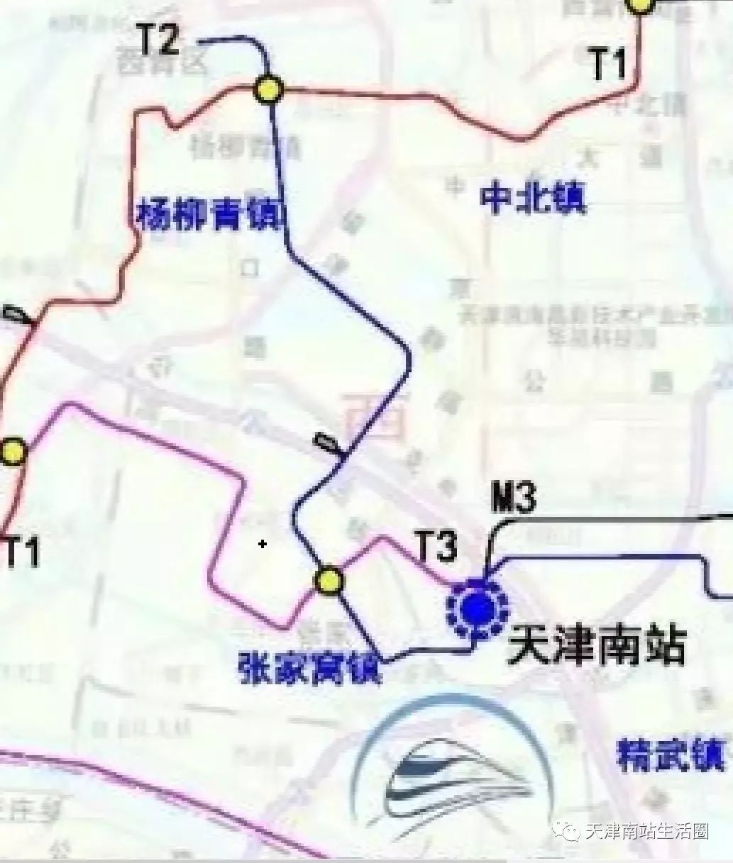 重磅杨柳青连接天津南站的有轨电车t2线一期启动ppp咨询服务招标