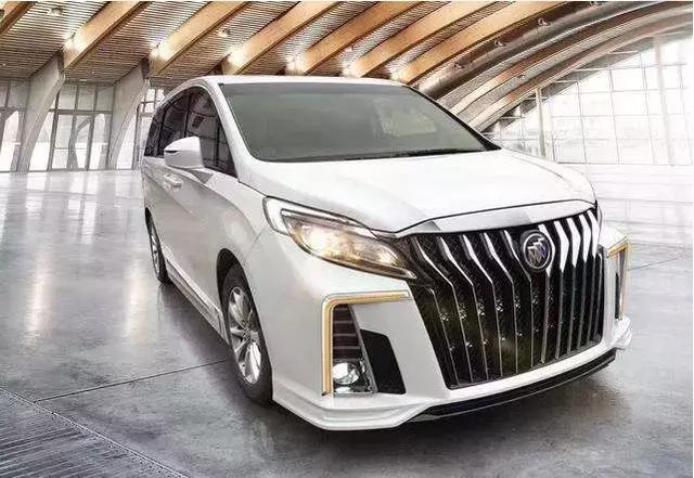 全新一代别克gl8换上了丰田埃尔法同款大嘴前脸,这会是真的吗?