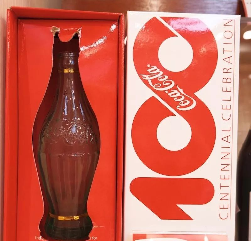 可口可乐公司成立100周年文具类纪念品河南郑州御窑阁汝瓷要口可乐瓶