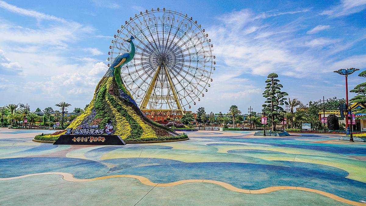 昆明过儿童节最靓仔的游乐园绝对是七彩云南欢乐世界