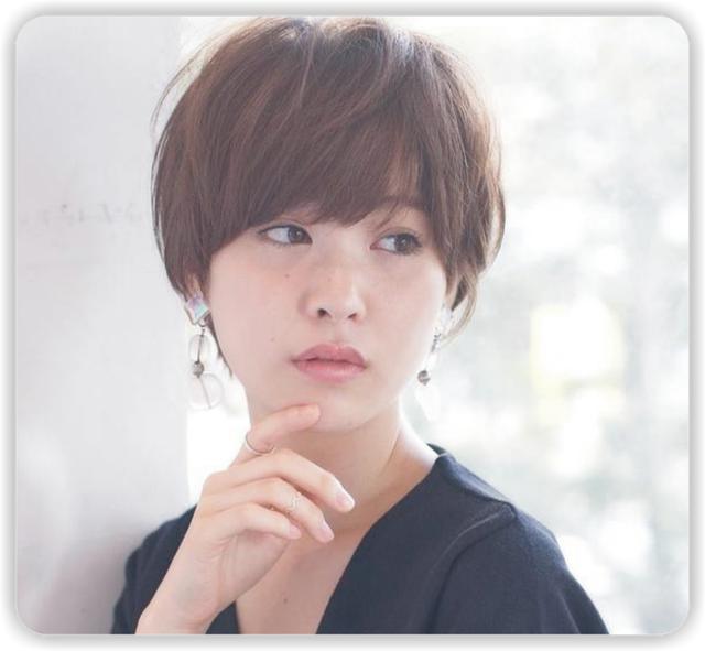 脸圆身材微胖的女生适合什么发型八款精致短发美腻了谁剪都美