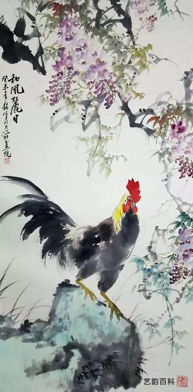 画家赵峥国画花鸟作品欣赏