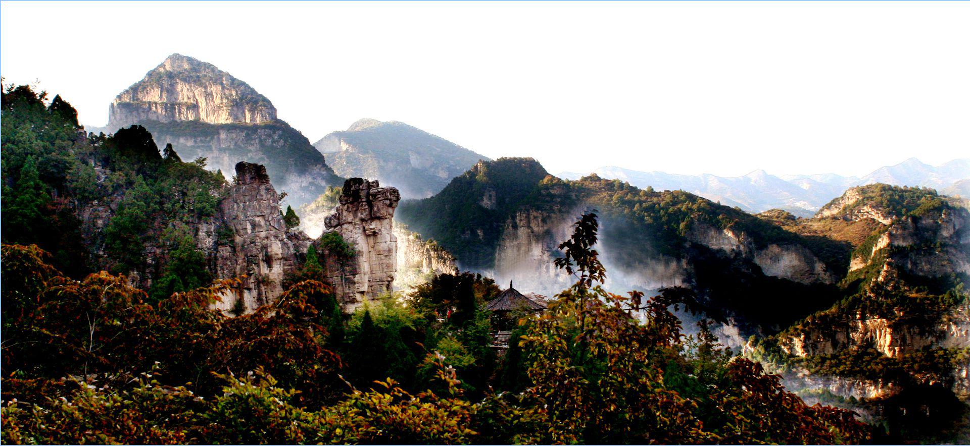 自驾中国最美大峡谷, 山西壶关太行山大峡谷,一幅雄奇的山水画