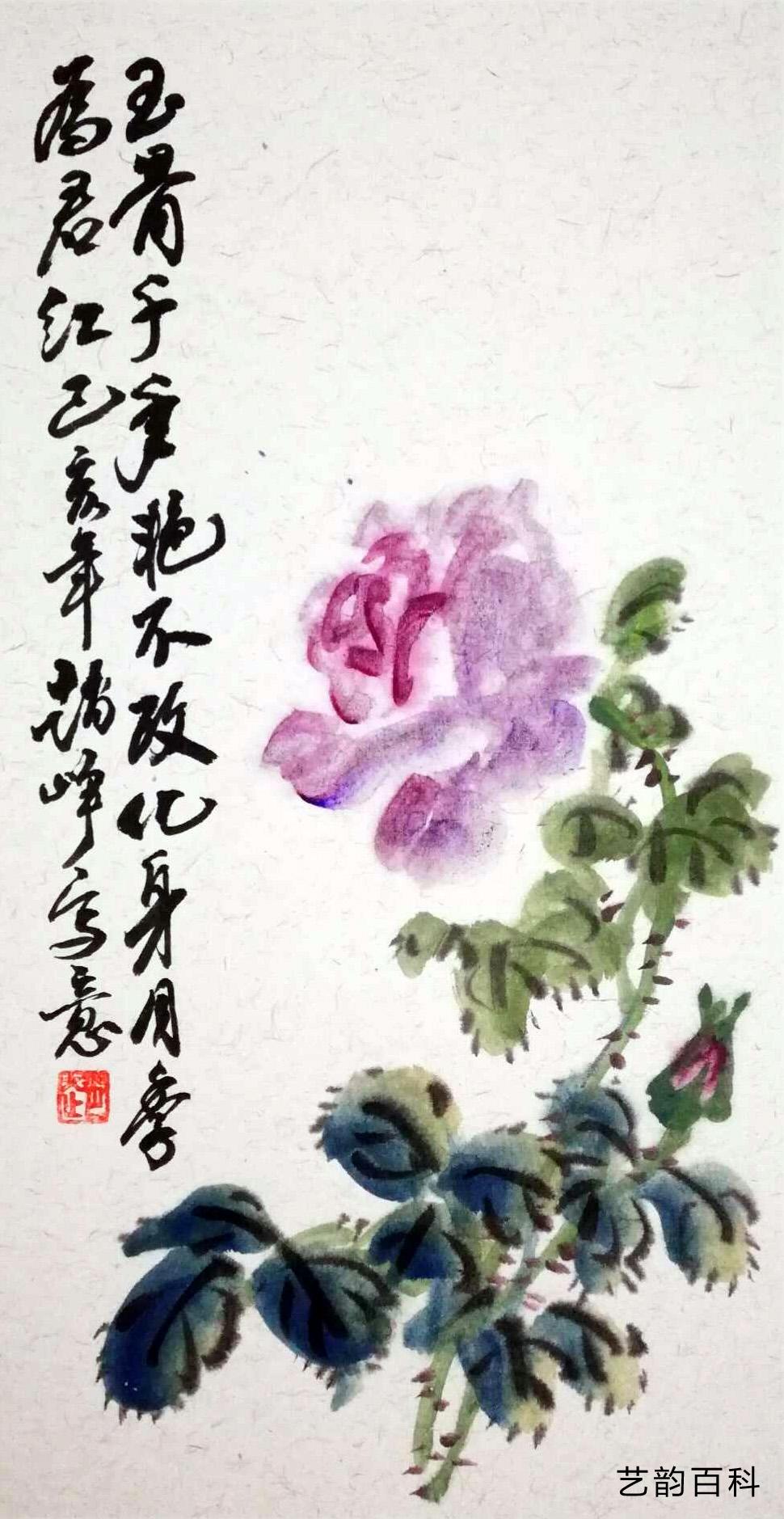 画家赵峥国画花鸟作品欣赏