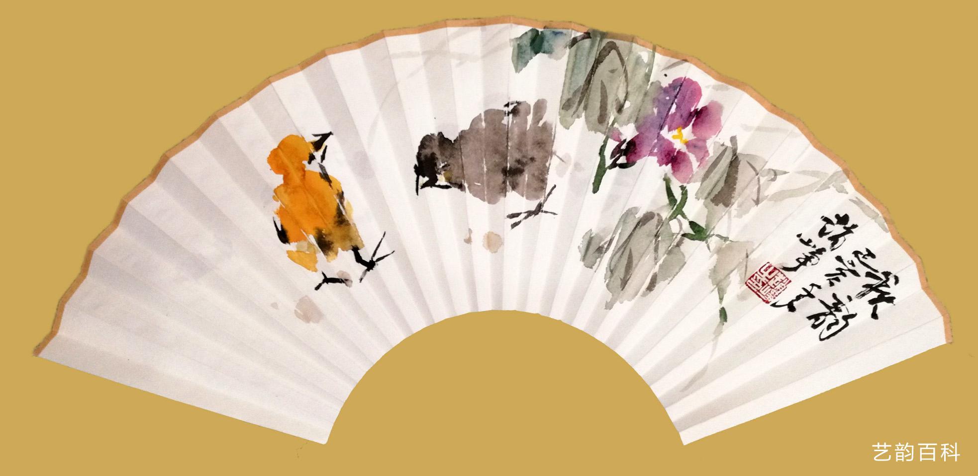 画家赵峥国画花鸟作品欣赏