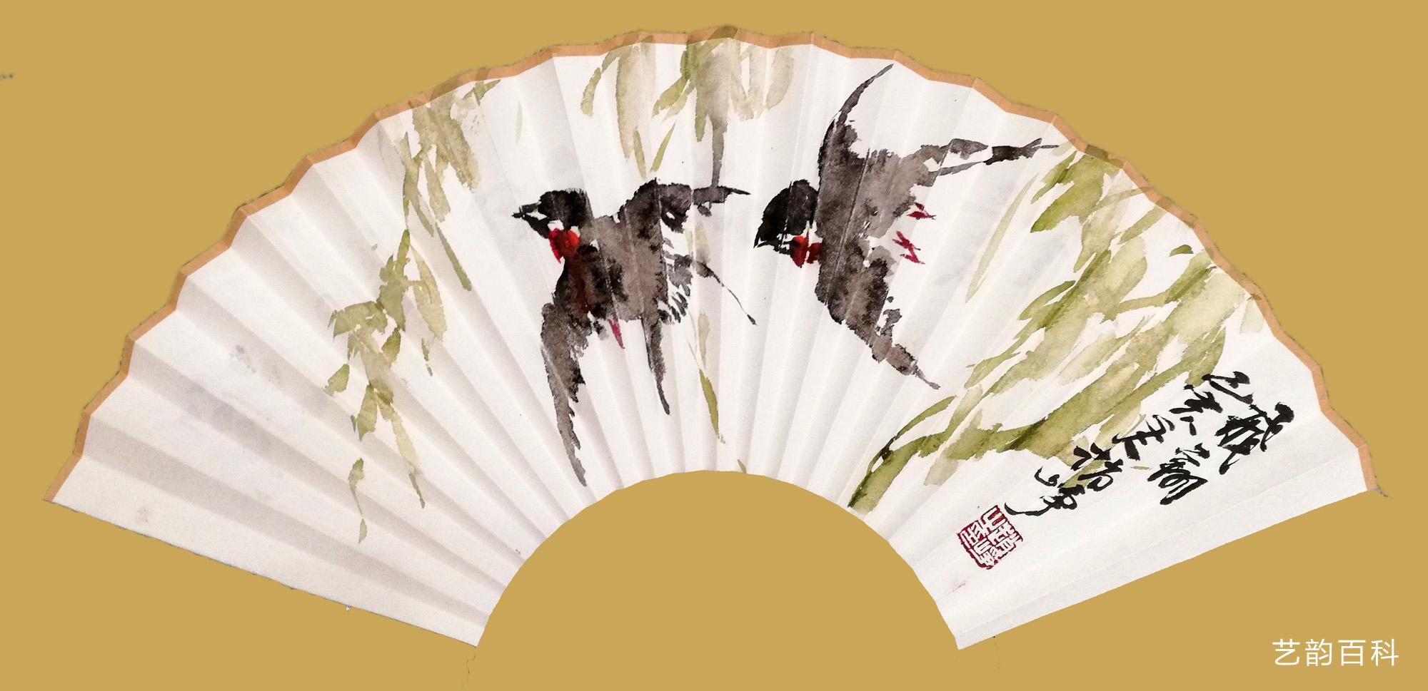 画家赵峥国画花鸟作品欣赏