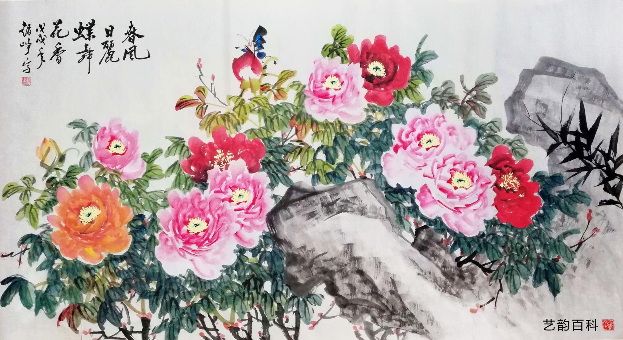 画家赵峥国画花鸟作品欣赏