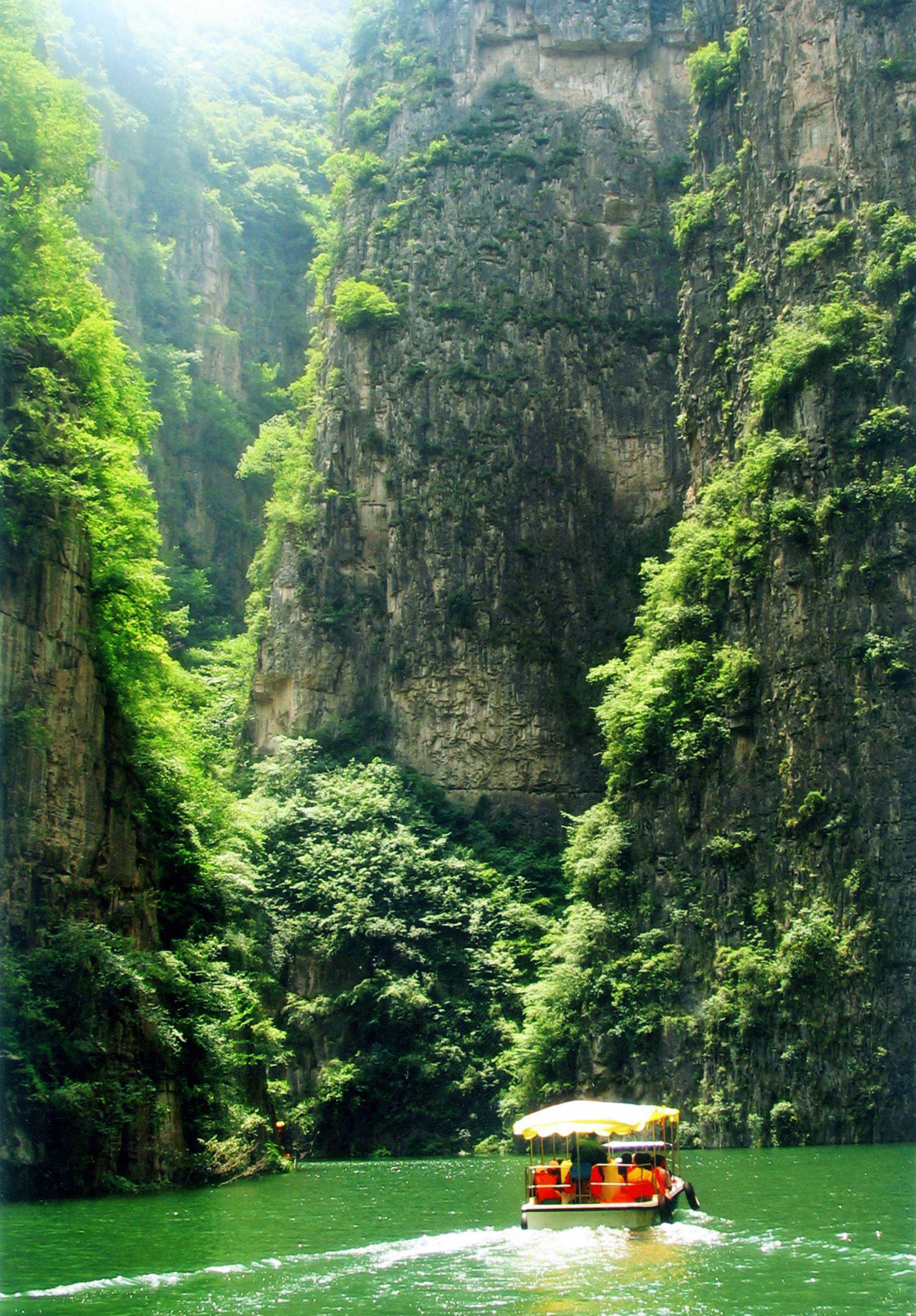 自駕中國最美大峽谷, 山西壺關太行山大峽谷,一幅雄奇的山水畫