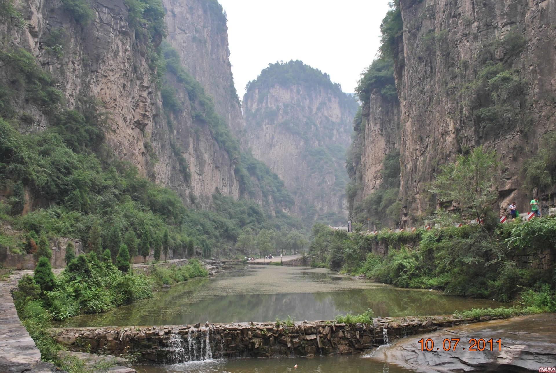 自驾中国最美大峡谷, 山西壶关太行山大峡谷,一幅雄奇的山水画