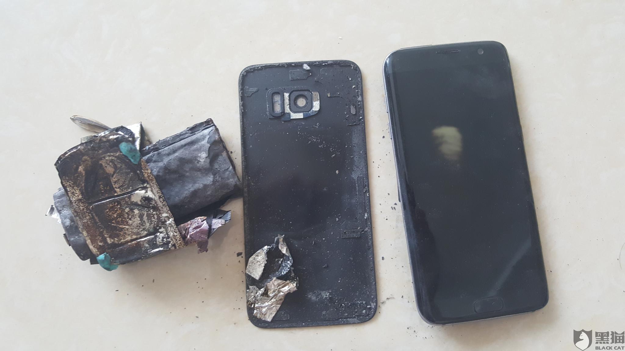 黑猫投诉:2019年6月12日,三星手机s7爆炸(正常使用中爆炸),要求三星