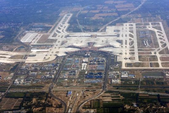 大兴机场空中图片图片