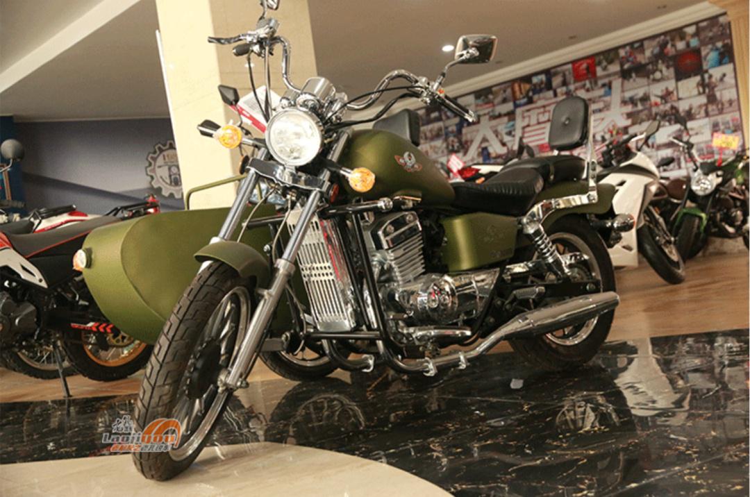 2.68万元,400cc双缸,带倒挡的大地鹰王挎子,还是那款发动机-新浪汽车