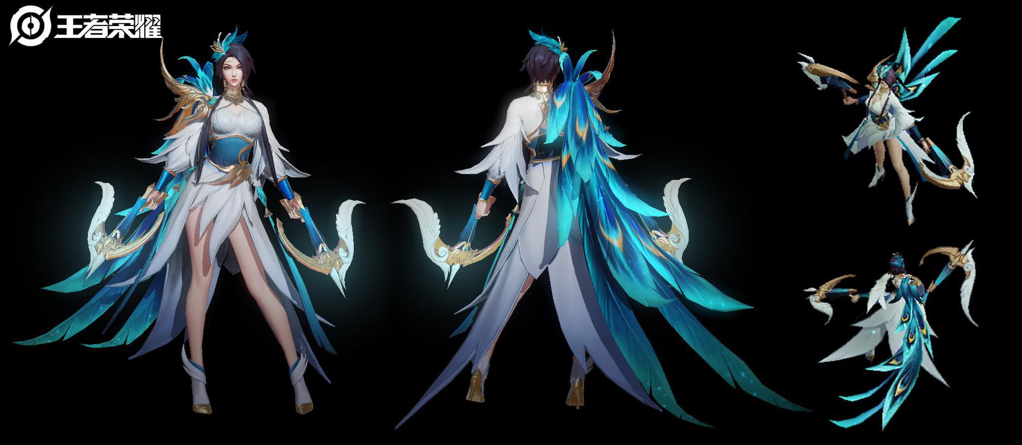 王者荣耀:虞姬新皮肤-云霓雀翎下周上线,特效华丽,颜值爆表!
