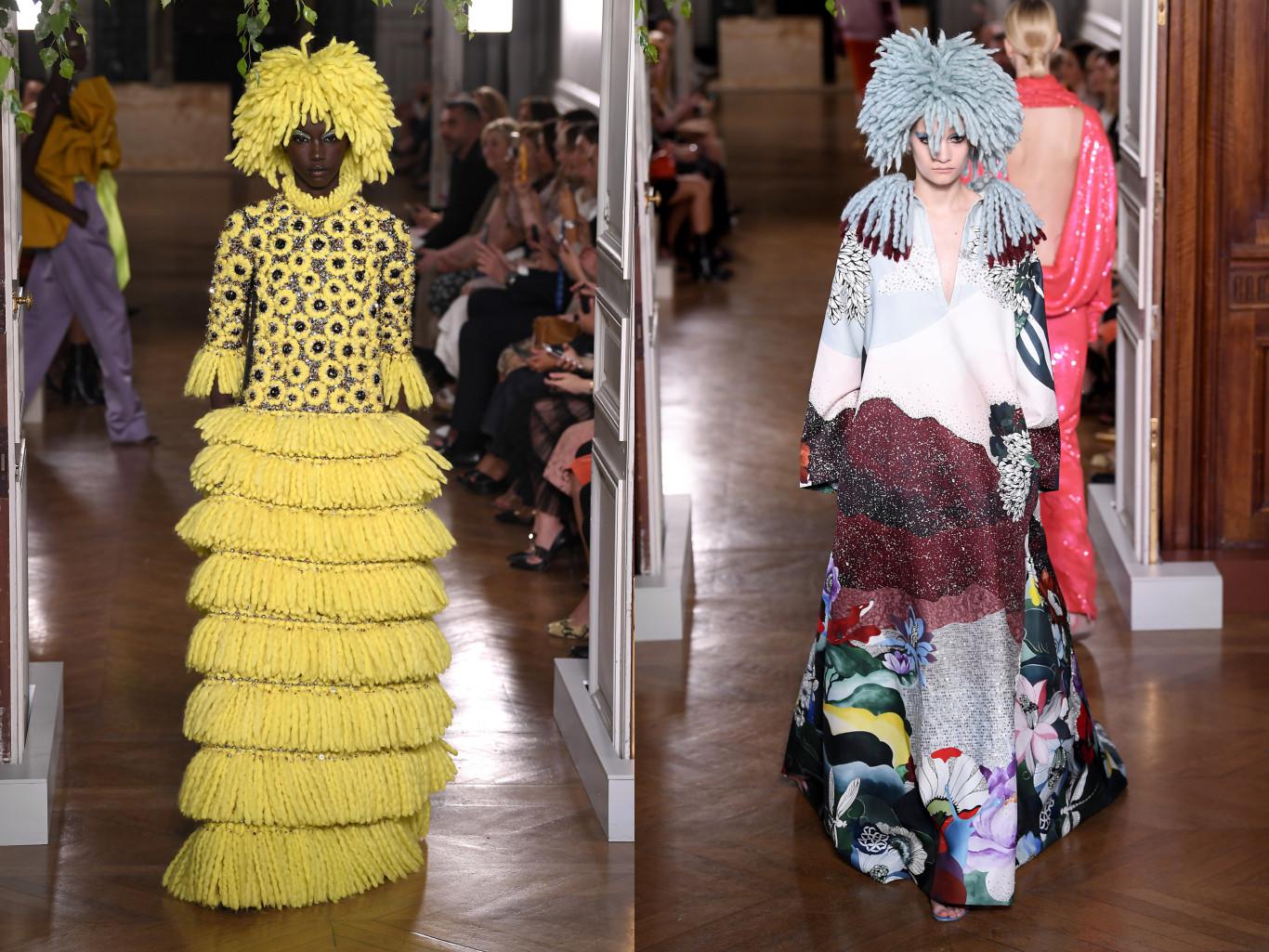 2019秋冬高定时装周上的创意造型设计