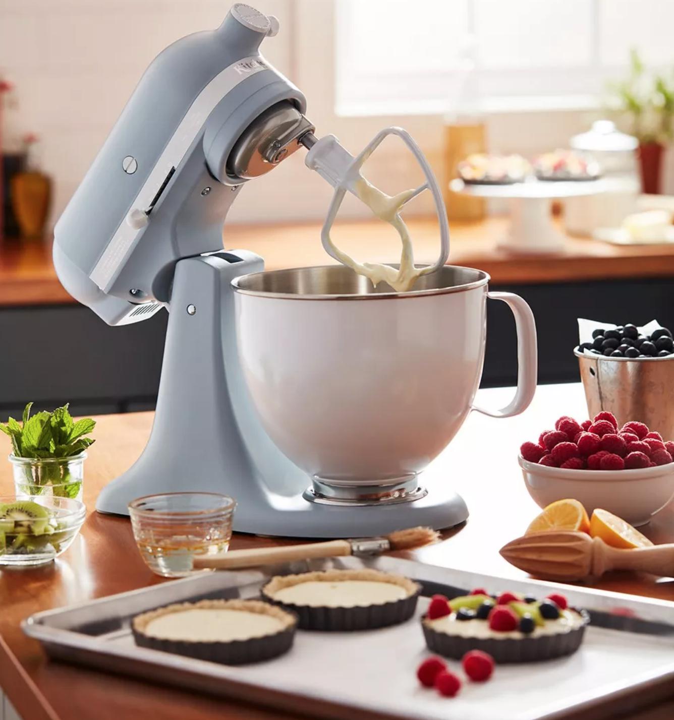 发现好物kitchenaid100周年限量色厨师机有点小清新