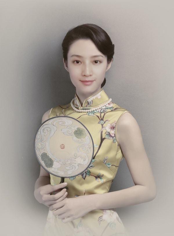 祁同伟真是好福气,小12岁老婆明媚娇俏,穿上旗袍优雅又大气|张澍|旗袍