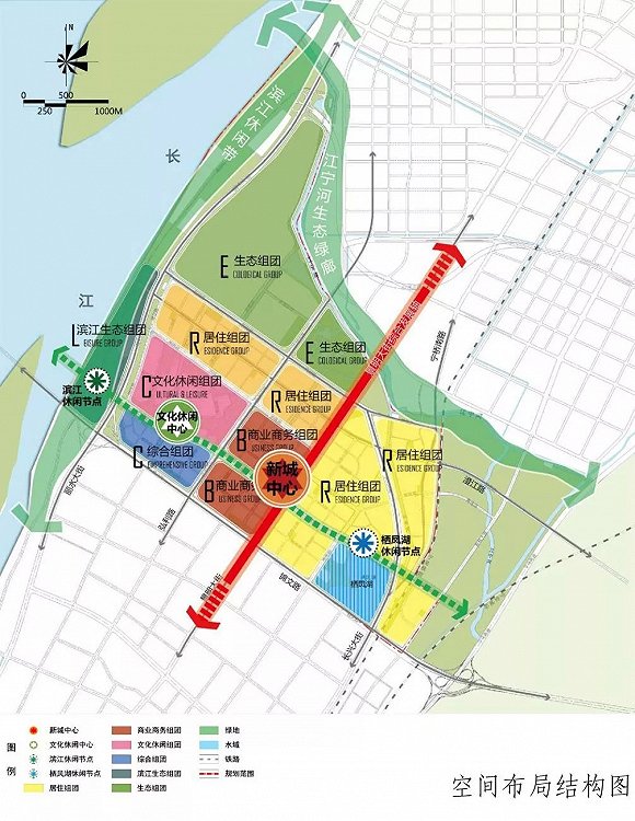 重磅江宁区滨江新城开启逆天模式规划数都数不过来