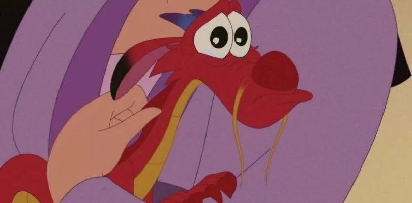 可爱的木须龙预告中并没有出现有些不开心的还有而让很多花木兰动画粉