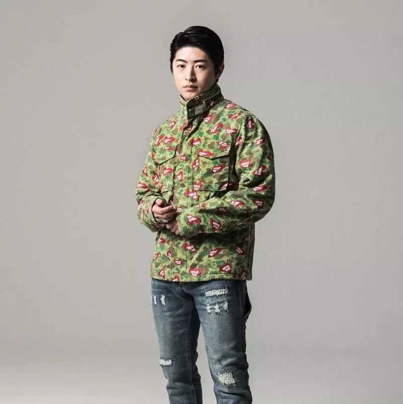 HUMAN MADE HEART CAMO M-65 NIGO CAMO-