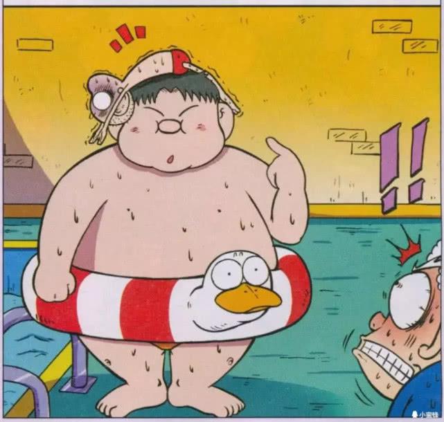 爆笑农场呆头跳水撞上肉墩子在一旁的老师惊出一身冷汗