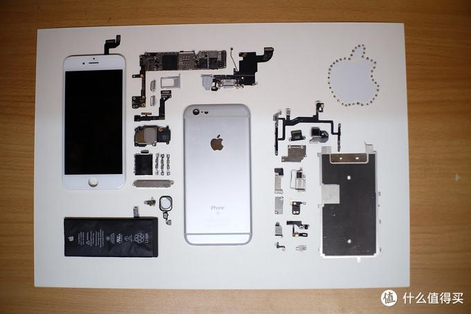 iphone6s拆解装裱让旧手机为艺术献身