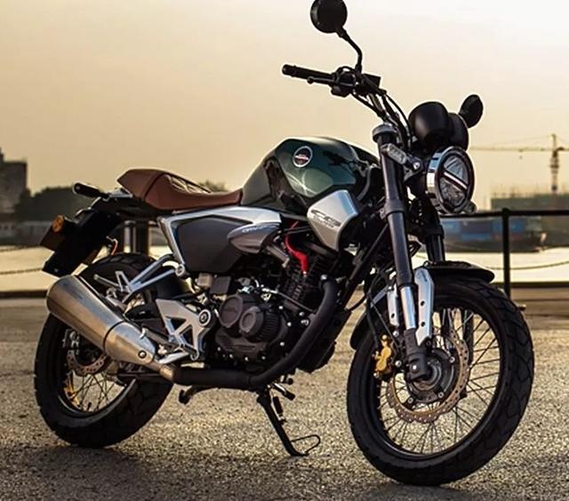 150cc单缸带abs五羊本田鸷道能否引领复古新风潮