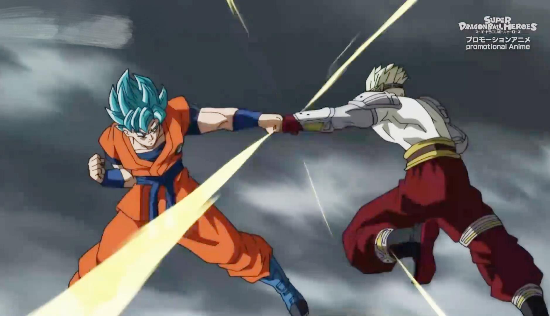 龙珠宇宙争乱篇超蓝悟空战斗赏心悦目想吊打哈兹可惜人家有挂