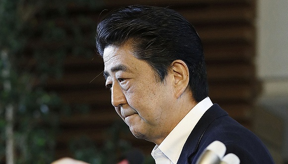 日本首相安倍晋三 图片来源：视觉中国